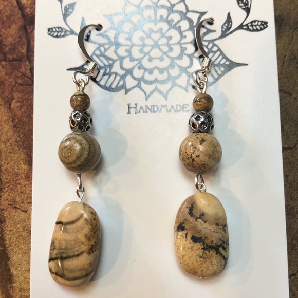 Picture Jasper Earrings II - Picture 3 of 8